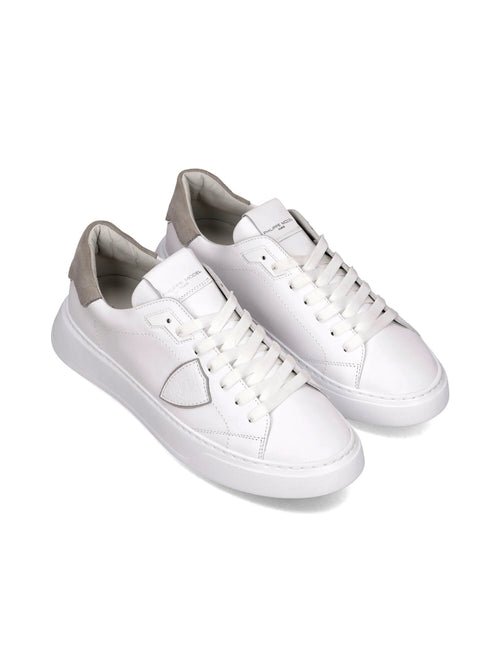 Philippe Model TEMPLE LOW sneakers da uomo blanc/gris