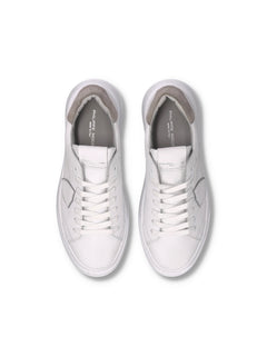 Philippe Model TEMPLE LOW sneakers da uomo blanc/gris