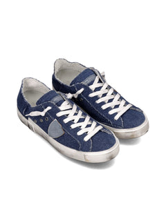 Philippe Model PARIS LOW sneakers da donna denim