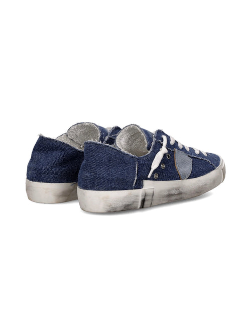 Philippe Model PARIS LOW sneakers da donna denim