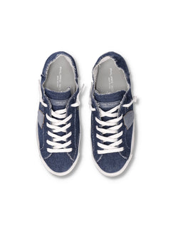 Philippe Model PARIS LOW sneakers da donna denim