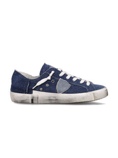Philippe Model PARIS LOW sneakers da donna denim