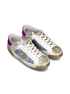 Philippe Model PARIS LOW sneakers da donna bianco/denim
