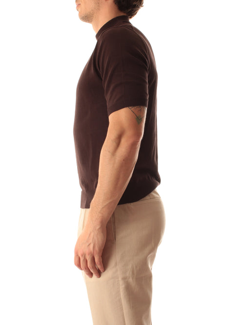 Zanone maglia lupetto da uomo caffe