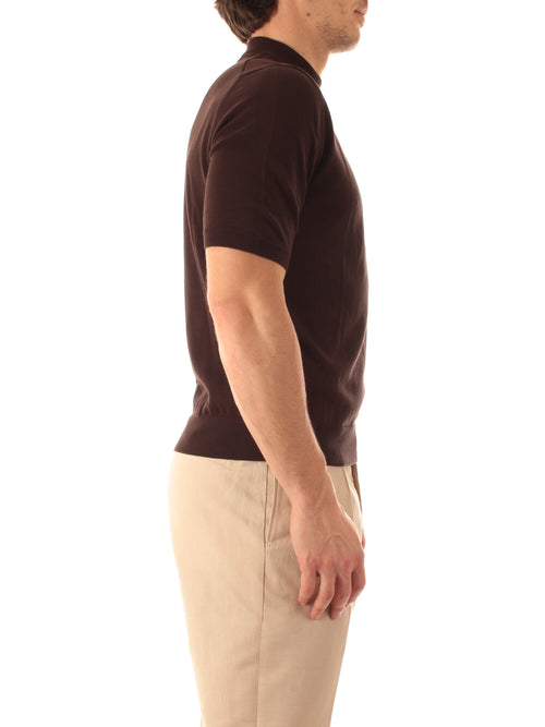 Zanone maglia lupetto da uomo caffe