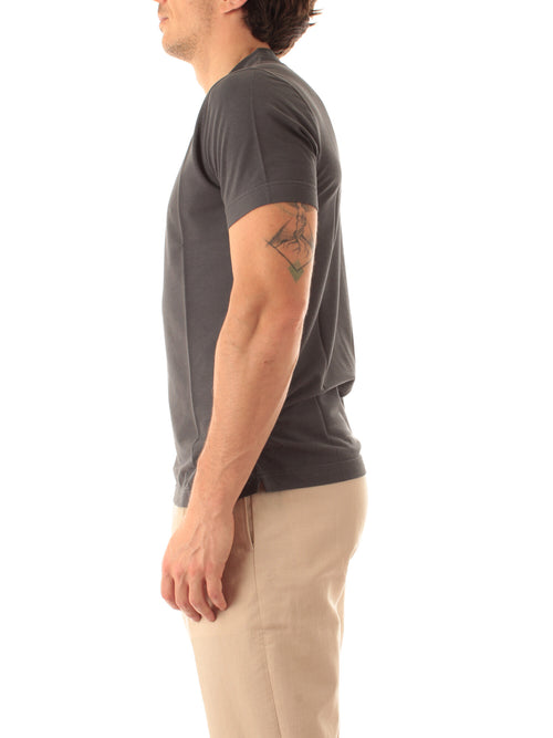 Zanone t-shirt da uomo asfalto