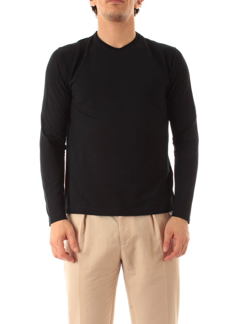 Zanone t-shirt da uomo blu navy