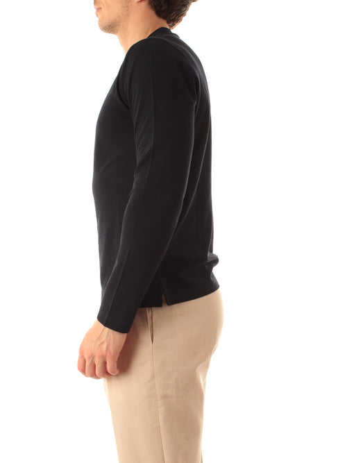 Zanone t-shirt da uomo blu navy
