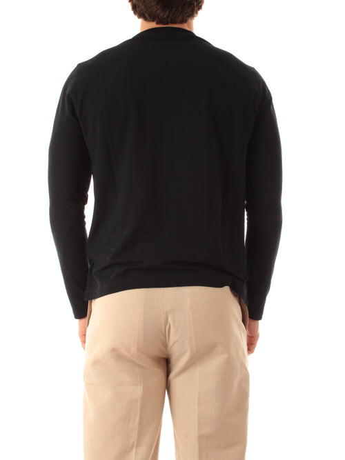 Zanone t-shirt da uomo blu navy