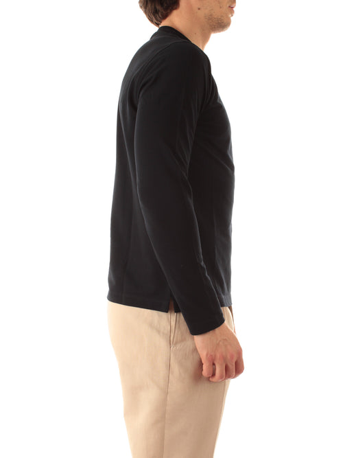 Zanone t-shirt da uomo blu navy