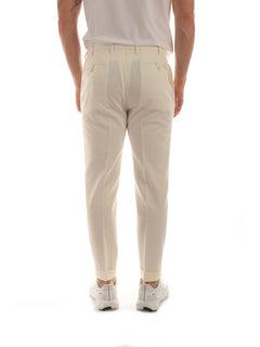 Incotex pantalone avorio da uomo