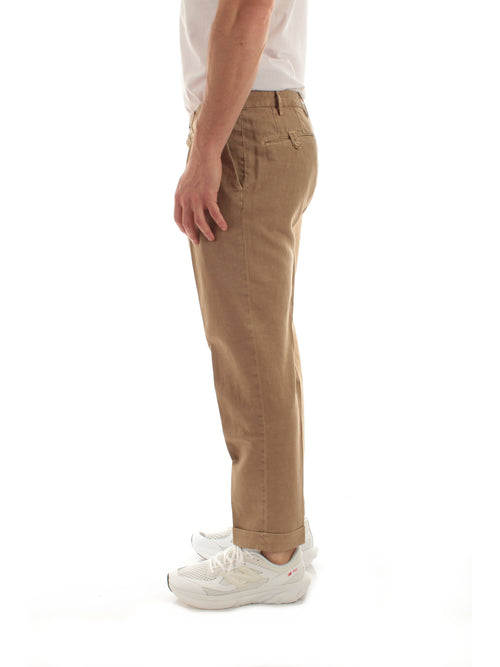 Incotex pantalone noce medio da uomo
