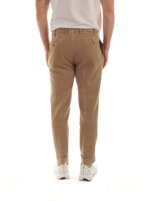Incotex pantalone noce medio da uomo