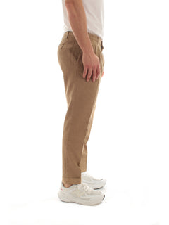 Incotex pantalone noce medio da uomo