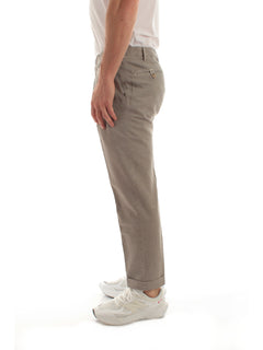 Incotex pantalone grigio medio da uomo