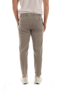 Incotex pantalone grigio medio da uomo