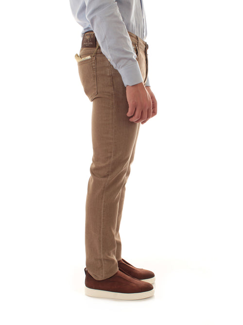 Jacob Cohen jeans Bard slim fit da uomo brown