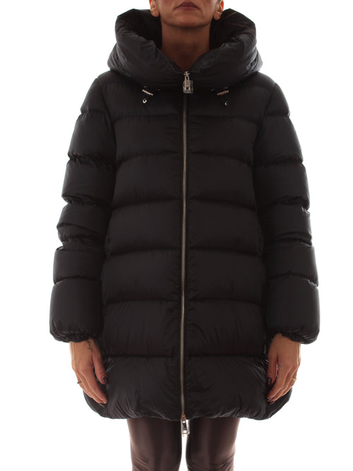 ADD piumino con cappuccio pacific blue da donna