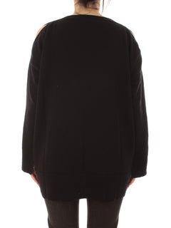 Akep maglia con dettaglio omeri da donna nero