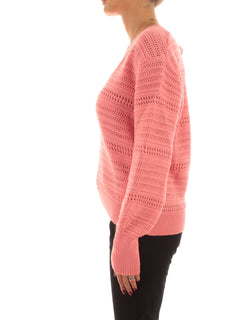 Akep maglia scollo a v da donna blush