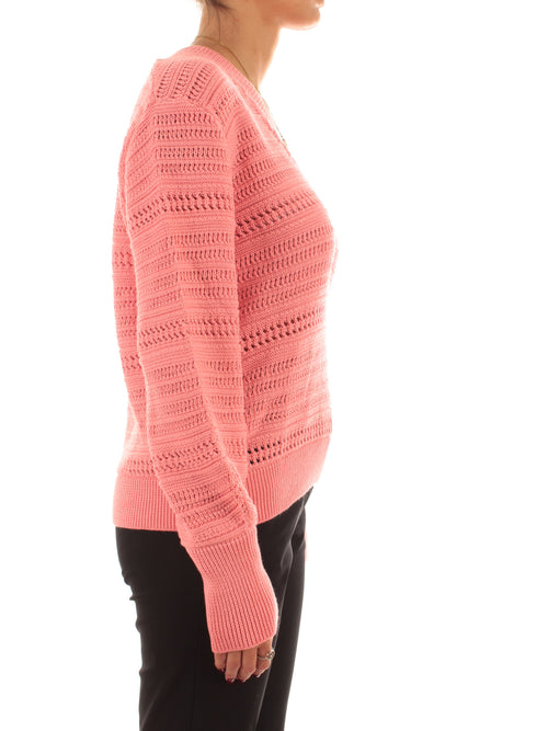 Akep maglia scollo a v da donna blush