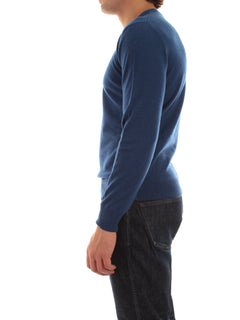 Mauro Ottaviani maglia girocollo da uomo royal blue