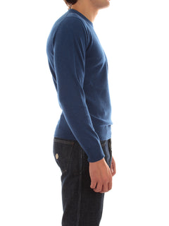 Mauro Ottaviani maglia girocollo da uomo royal blue