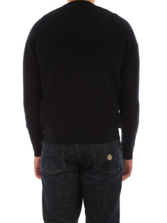 Mauro Ottaviani maglia con scollo a V da uomo marino