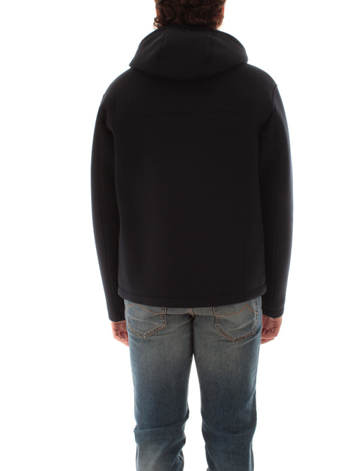 Herno giacca in 3 layer scuba da uomo blu scuro