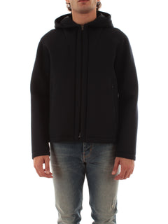 Herno giacca in 3 layer scuba da uomo blu scuro