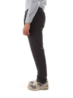 Herno pantaloni da uomo blu