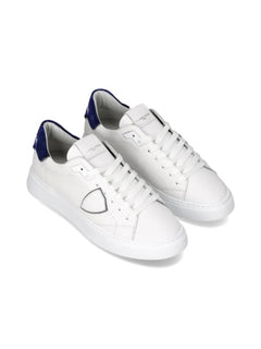 Philippe Model TEMPLE LOW sneakers da uomo blanc/bleu