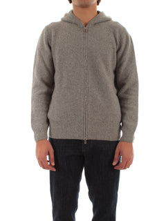 Fedeli felpa con cappuccio da uomo grigio