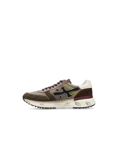 Premiata MICK 7717 sneakers da uomo verde militare/marrone
