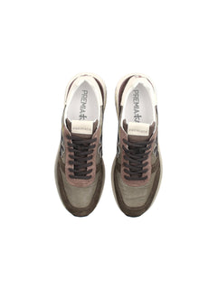 Premiata MICK 7717 sneakers da uomo verde militare/marrone