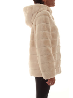 Emme Marella SEM ecopelliccia da donna burro