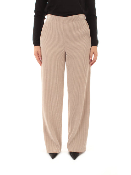 Emme Marella FOSTER pantalone in velluto a coste da donna cacha