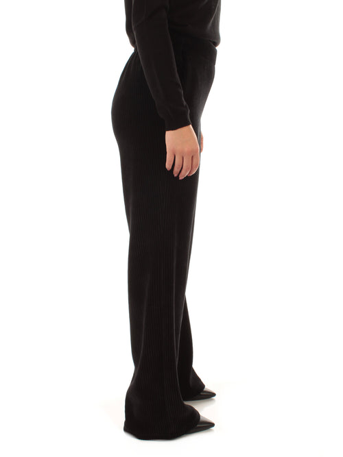 Emme Marella FOSTER pantalone in velluto a coste da donna antracite