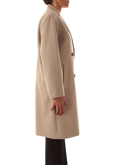 Emme Marella ROLL cappotto doppiopetto da donna cacha