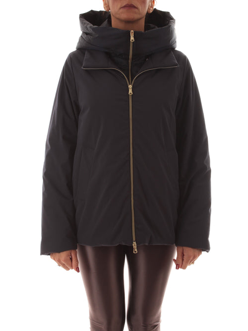 Emme Marella JERZU imbottito corto da donna blu navy