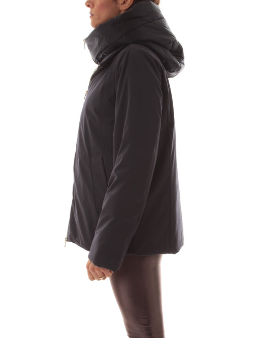 Emme Marella JERZU imbottito corto da donna blu navy