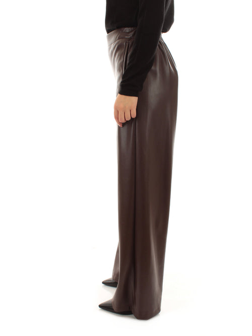 Emme Marella ANELLO pantalone dritto da donna bordeaux
