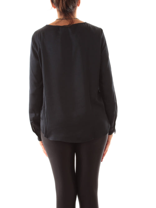 Emme Marella ALBERO blusa da donna blu