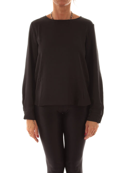 Emme Marella ALBERO blusa da donna nero