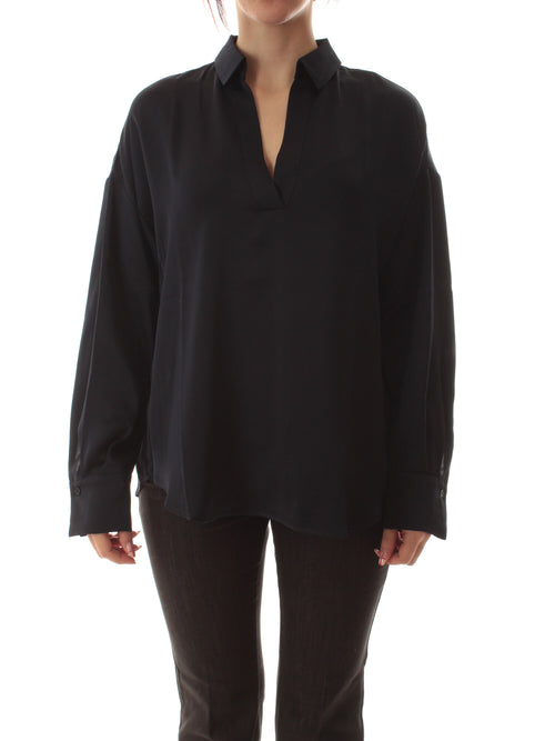 Emme Marella CHOPIN camicia da donna blu