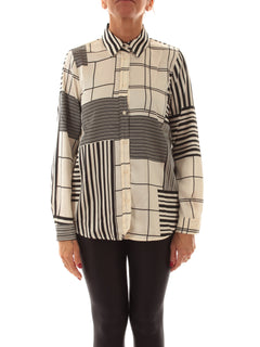 Emme Marella BIAGIO camicia da donna geometric