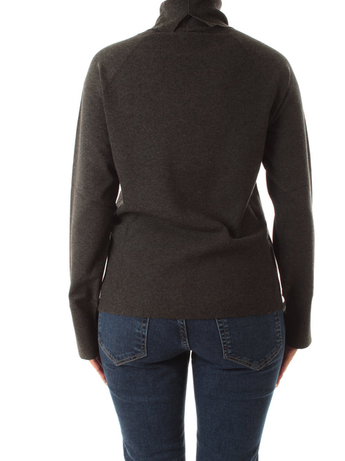 Emme Marella AQUILE maglia in viscosa stretch da donna grigio melange