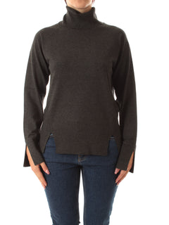 Emme Marella AQUILE maglia in viscosa stretch da donna grigio melange