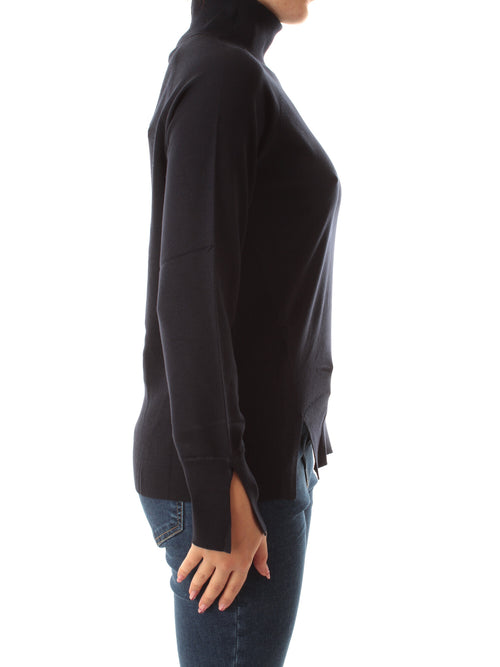 Emme Marella AQUILE maglia in viscosa stretch da donna blu