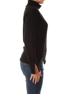 Emme Marella AQUILE maglia in viscosa stretch da donna nero